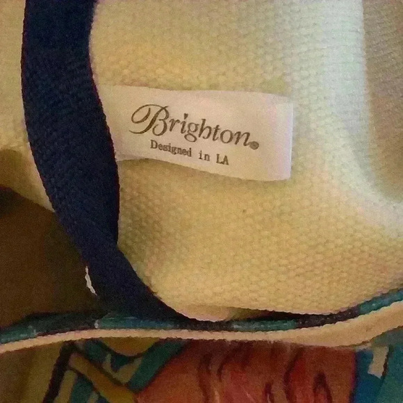 Giant Brighton Tote Shopper’s Canvas Bag Love Themed Hearts Gift New NWT - Picture 10 of 15